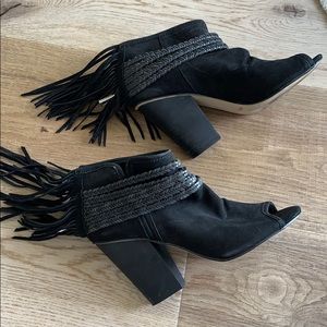 BCBG black heels